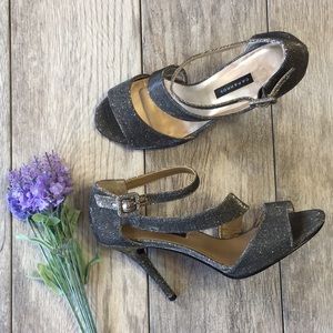 Caparros - Strappy Evening Heel - Sparkly